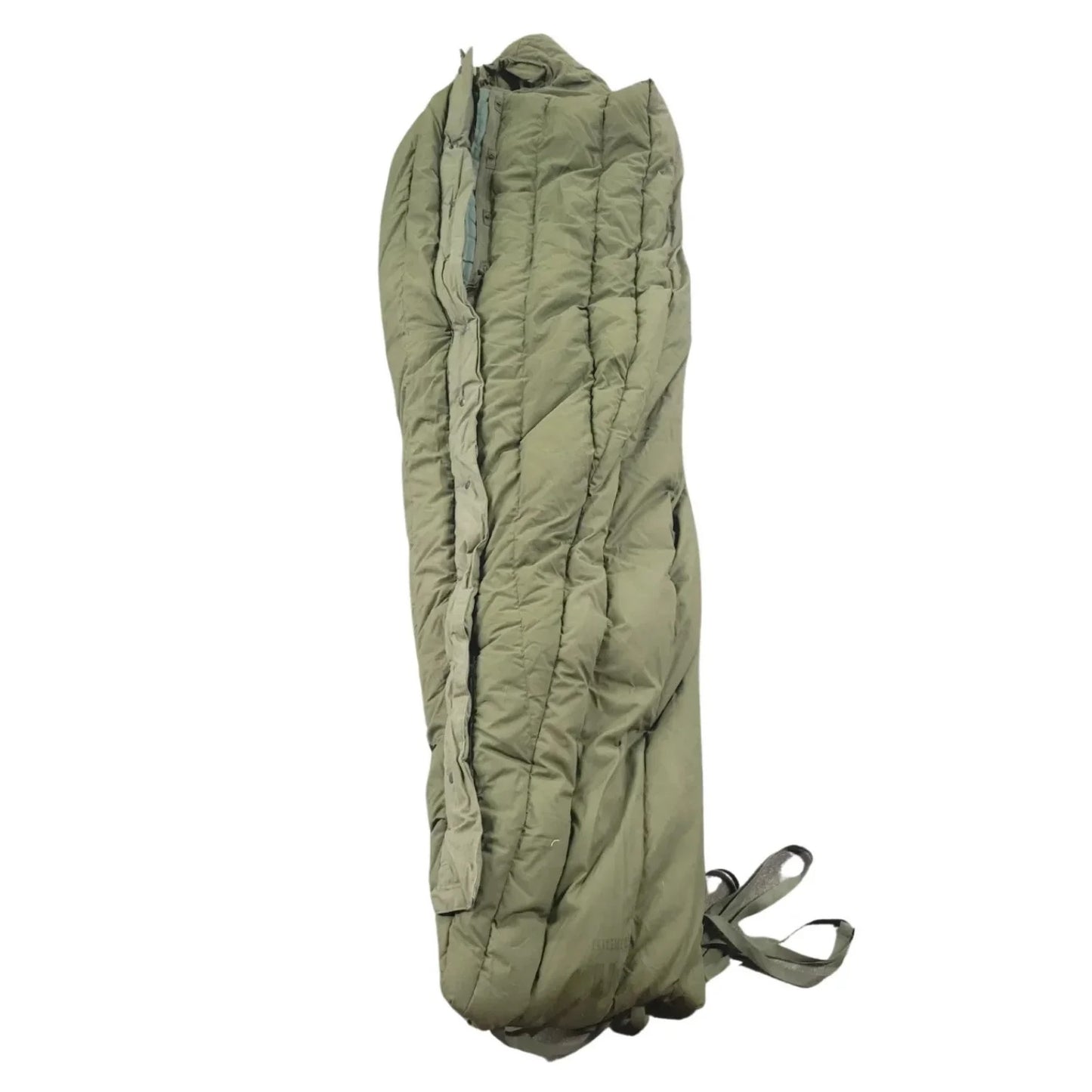 Military Outdoor Clothing Previously Issued Olive Drab Extreme Cold Weather Mummy Sleeping Bag